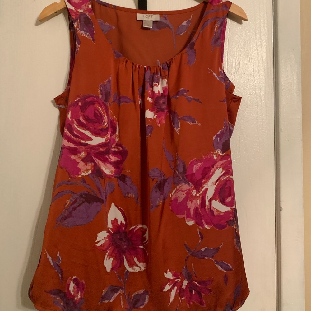 Loft floral top